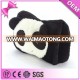 Factory custom cheap panda pattern plush hand muff hand warmer muff fur hand muff